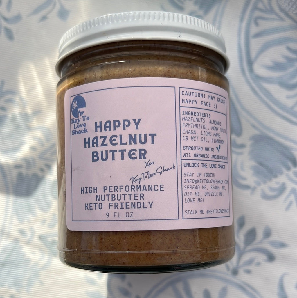 Happy Sprouted Hazelnut Butter